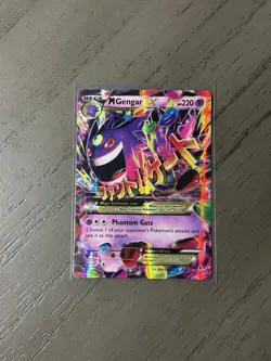 Pokemon TCG M Gengar EX XY166 Promo And M Gengar Ex 35 2 Cards - Image 3