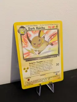 Dark Raichu 7/110 Legendary Collection Non Holo Pokemon Card 2002 Near Mint WOTC - Image 2
