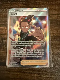 Grant 185/189 Full Art Trainer Pokemon Card- Near Mint- Astral Radiance - Image 1