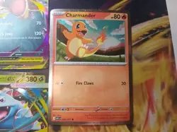 Pokemon 5 Card Lot: Mega Venusaur 013 & 003, ASC Charmander 020, Moltres, Shark - Image 4
