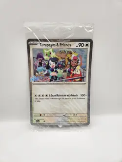 Pokemon Horizon Terapagos and Friends Oversized Jumbo Promo Card Stamp English - Image 1