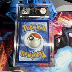 Pokemon TCG Team Rocket's Mewtwo EX Card 240/182 Gold Hyper Rare Ace 9 - Image 2