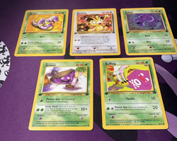 1st edition Pokemon TCG Vintage Lot Of 5 Cards team rocket NM-LP - Image 4