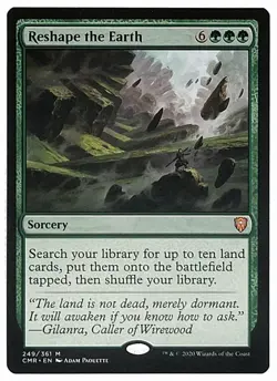 MTG Commander Legends Reshape the Earth MINT/NM x1 - Image 1