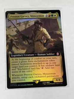 Preston Garvey, Minuteman Extended Art Universes Beyond: Fallout Foil #425 - Image 1