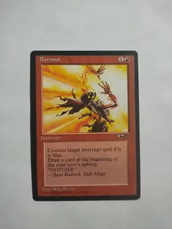 Burnout x1 Alliances MTG Magic the Gathering 1x - Image 1