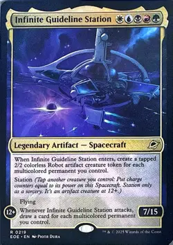 Infinite Guideline Station Non- Foil R Edge of Eternities 219 NM - Image 1