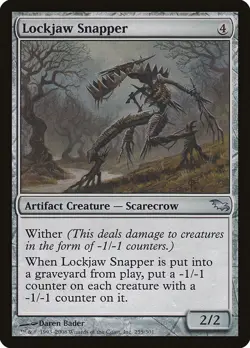 Lockjaw Snapper [Shadowmoor] Magic MTG - Image 1