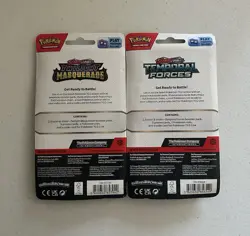 Pokemon Porygon-Z & Togekiss Blister Packs Twilight Masquerade & Temporal Forces - Image 2