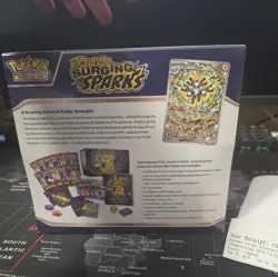 Pokemon Surging Sparks Pokemon Center ETB Elite Trainer Box - Sealed ETB - Image 4