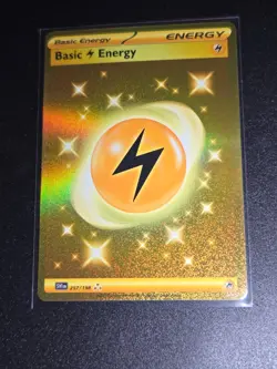 Pokemon TCG - Basic Electric Energy 257/198 - Scarlet & Violet - Gold - NM/M - Image 1