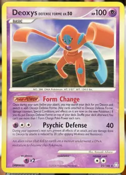 Deoxys (Defense Forme) - 25/146 Legends Awakened - Pokemon TCG - 2008 - Image 1