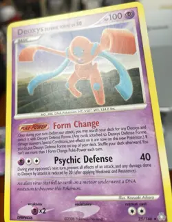 Deoxys (Defense Forme) - 25/146 Legends Awakened - Pokemon TCG - 2008 - Image 2