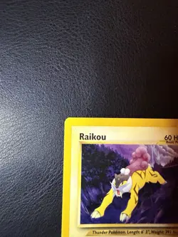2001 Pokemon - Raikou #22/64 - Neo Revelation Unlimited - Rare - LP - Image 4