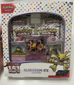 Pokemon Scarlet & Violet 151 Alakazam ex Collection READ DESCRIPTION - Image 1