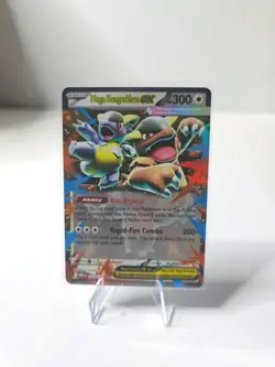 Pokemon Mega Evolution Mega Kangaskhan ex 104/132 Holo Double Rare Near Mint - Image 1