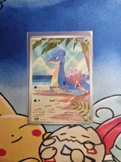 Pokemon TCG Misty's Lapras Destined Rivals 194/182 Illustration Rare - Image 1