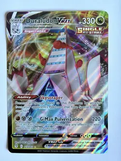 JUMBO Duraludon VMAX Oversized 123/203 Evolving Skies Pokemon NM - Image 1