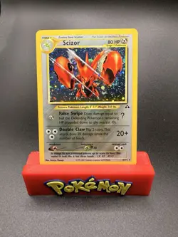 SCIZOR 10/75 (NEO DISCOVERY) UNLIMITED EDITION HOLO (NEAR MINT NM) POKEMON TCG - Image 1