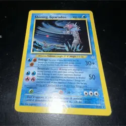 Pokemon Shining Gyarados Secret Rare Holo 65/64 Neo Revelation 100 HP - Image 1
