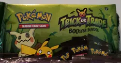Lot Of 10~ 2023 Pokemon TCG Trick or Trade BOOster Bundle Mini Packs Halloween - Image 2