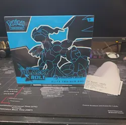 Pokemon Black Bolt Pokemon Center Elite Trainer Box - NEW & SEALED - Image 1