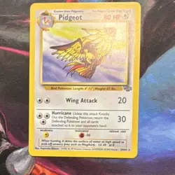 Pokemon Pidgeot Jungle 24/64 Non Holo Rare Unlimited WOTC English 1999 - Image 2
