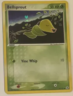 Bellsprout 53/112 Pokemon EX FireRed & LeafGreen Reverse Holo - Image 1