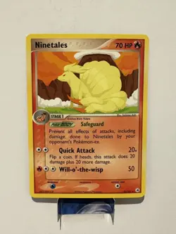 Pokemon TCG Ninetales EX Hidden Legends 22/101 Regular Rare NM - Image 1