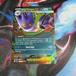 Pokemon TCG: Mega Gengar ex 125/217 Mega Evolution Ascended Heroes NM / M - Image 1