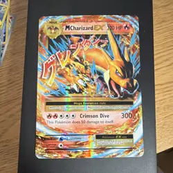 Pokemon M Charizard EX Evolutions Ultra Rare Full Art Holo 220 HP 13/108 - Image 1