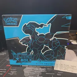 Pokemon Black Bolt Pokemon Center Elite Trainer Box - NEW & SEALED - Image 1