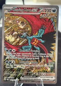 Pokemon TCG Roaring Moon EX 162/131 SIR Prismatic Evolutions NM/M English - Image 1