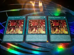 3x Synchro Rumble 1st Edition Common L5DD-ENY22 Yu-Gi-Oh! - Image 1