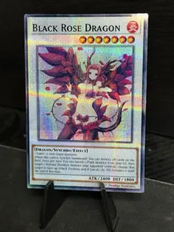 Yu-Gi-Oh! TCG Black Rose Dragon Custom Starlight - Image 1
