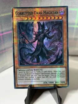 Yu-Gi-Oh! TCG Corrupted Dark Magician Custom Starlight Rare - Image 1