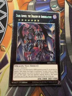 Yugioh! Dark Armed, the Dragon of Annihilation Starlight Rare MP25-EN036 1st Ed. - Image 1