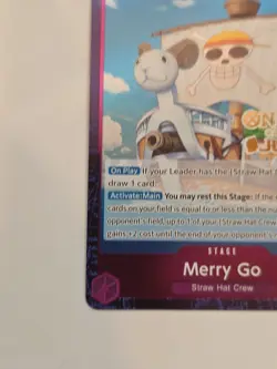 One Piece Merry Go - Extra Booster: Anime 25th Collection EB02-041 R Judge Stamp - Image 2