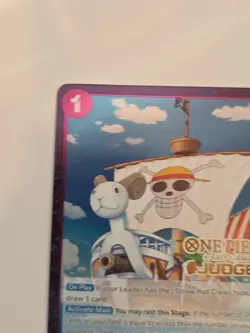 One Piece Merry Go - Extra Booster: Anime 25th Collection EB02-041 R Judge Stamp - Image 3