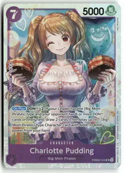Charlotte Pudding PRB02-010 Premium Booster -The Best- Vol. 2 One Piece Foil NM - Image 1