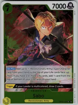 Sabo (104) Holo OP09-104 Emperors in the New World One Piece TCG - Image 1