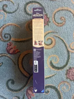 Disney Lorcana Foil Playmat Mickey Mouse & Minnie Mouse Park Exclusive Unopened - Image 2