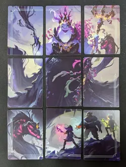 Disney Lorcana - URSULA RULER of LORCANA Art - Complete 9 Card Set - Image 1