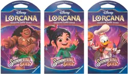 Disney Lorcana TCG Shimmering Skies Sleeved Booster Pack New Sealed x1 - Image 4