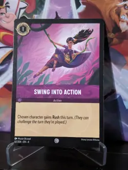 Swing Into Action 62/204 Common Ursula's Return Disney Lorcana TCG Non Foil - Image 1