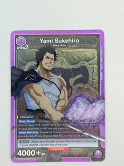 Yami Sukehiro UE08BT/BCV-1-015 SR Union Arena Black Clover English (NM) - Image 1