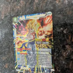 Gogeta Godspeed Demolisher Foil Dragon Ball Super Card Game FEST GOLD STAMP | NM - Image 5