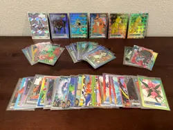 Vintage Digimon Animated Series Cards Lot - Holo Prism and Chase Cards! - Image 1