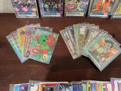 Vintage Digimon Animated Series Cards Lot - Holo Prism and Chase Cards! - Image 5