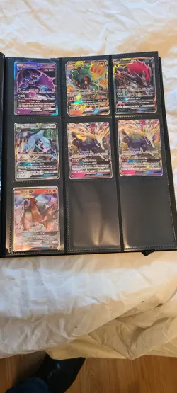 Binder of 260 Pokemon Foil Holofoil Reverse Cards All Unplayed 2016 2017 2018 - Image 1